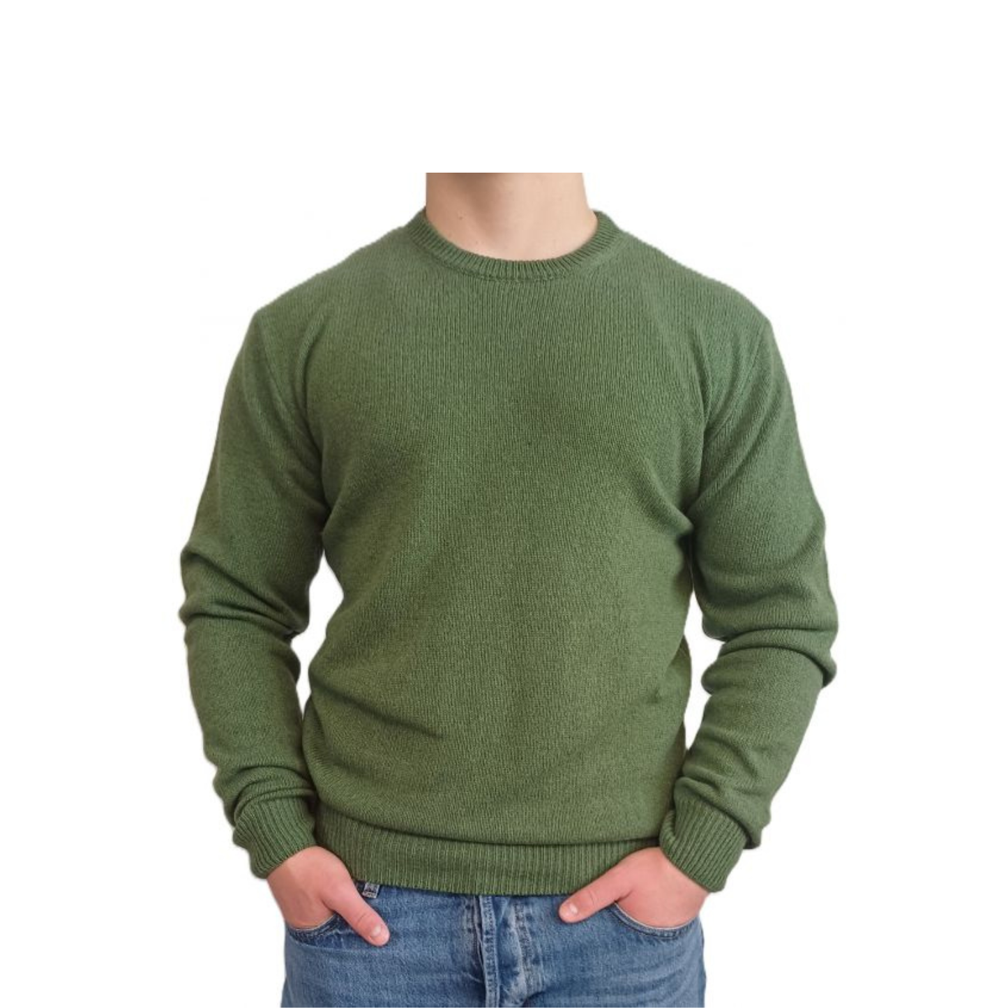 Maglia Uomo Girocollo Cashmere Rigenerato - BeautyCenter