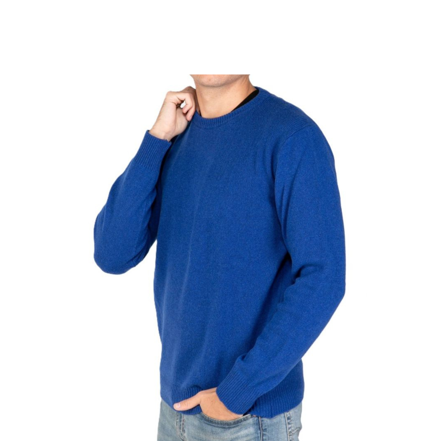 Maglia Uomo Girocollo Cashmere Rigenerato - BeautyCenter