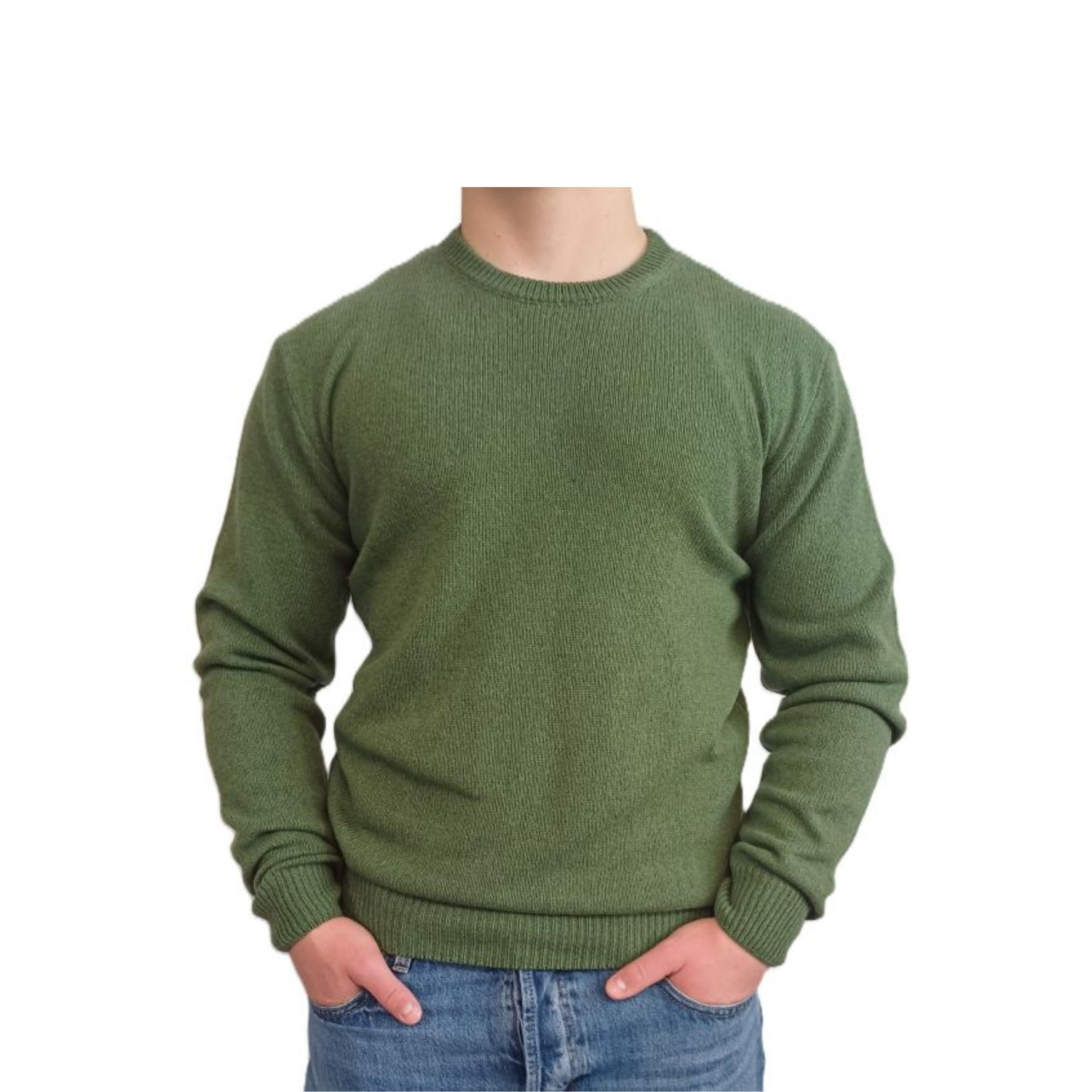 Maglia Uomo Girocollo Cashmere Rigenerato - BeautyCenter