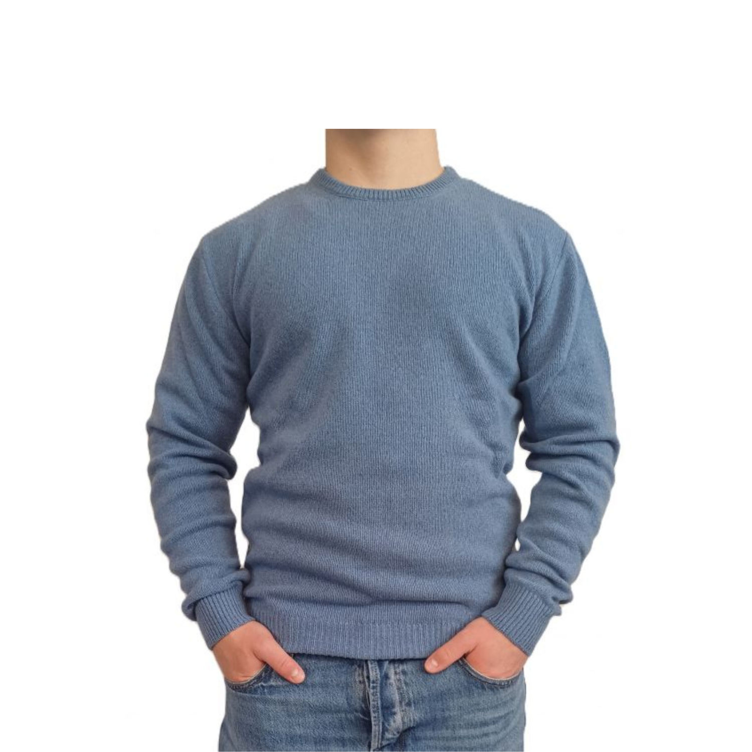 Maglia Uomo Girocollo Cashmere Rigenerato - BeautyCenter