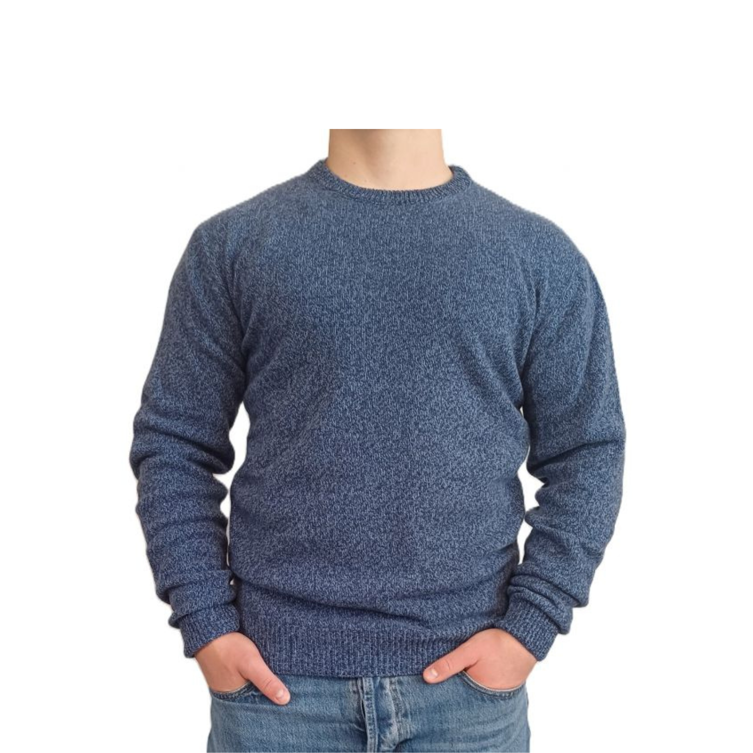 Maglia Uomo Girocollo Cashmere Rigenerato - BeautyCenter