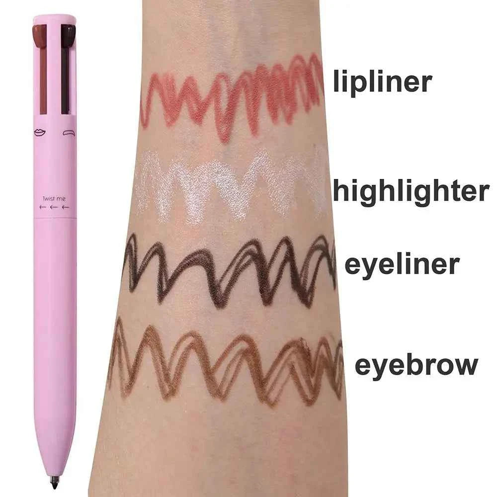 Eyeliner 4 in 1 Multifunzione - Impermeabile e Lunga Durata