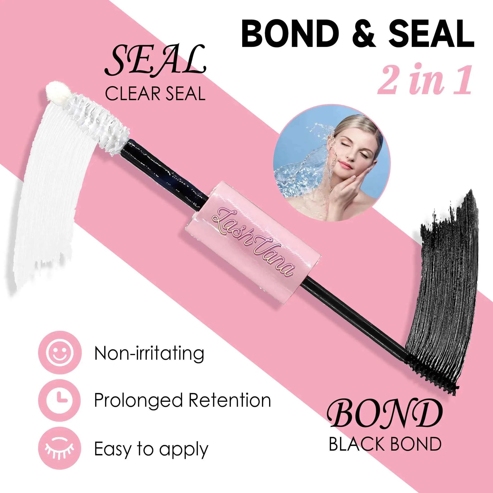 Kit Extension Ciglia Fai-da-Te - 200 Ciuffi con Colla e Sigillante